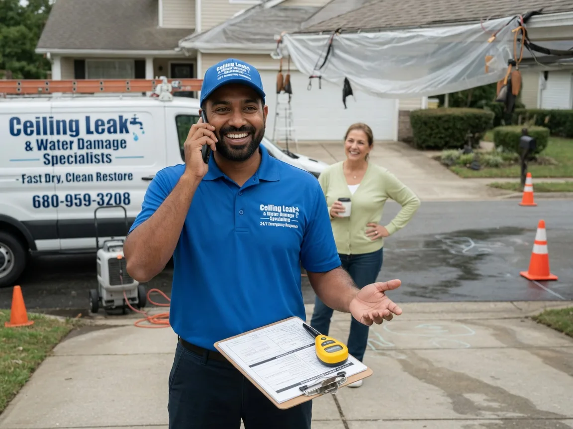 Ceiling Leak Cleanup Patrick Afb, FL FAQs